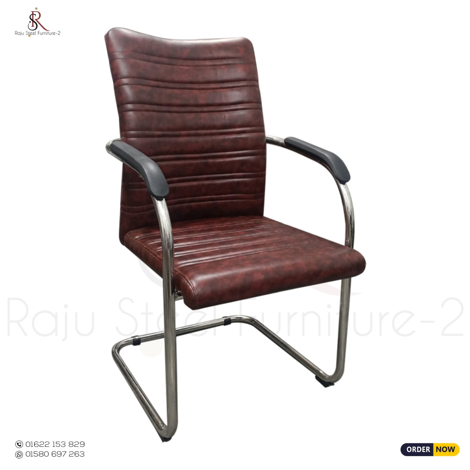 🪑 Visitor Chair – Model: RS-83 (SS Pipe)